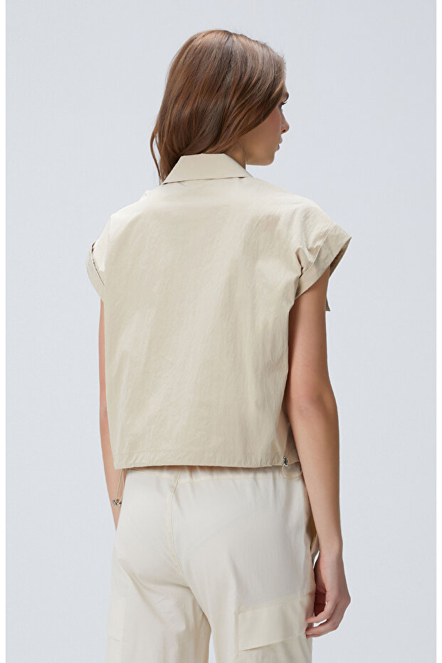 N-Tech Bej Gömlek - 5