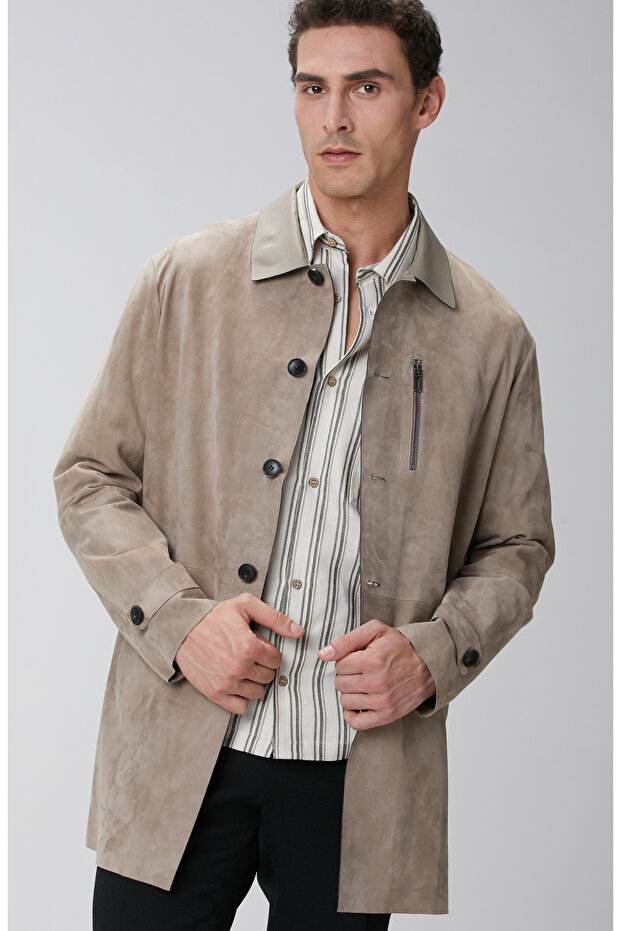 Vizon Süet Pardösü - 2