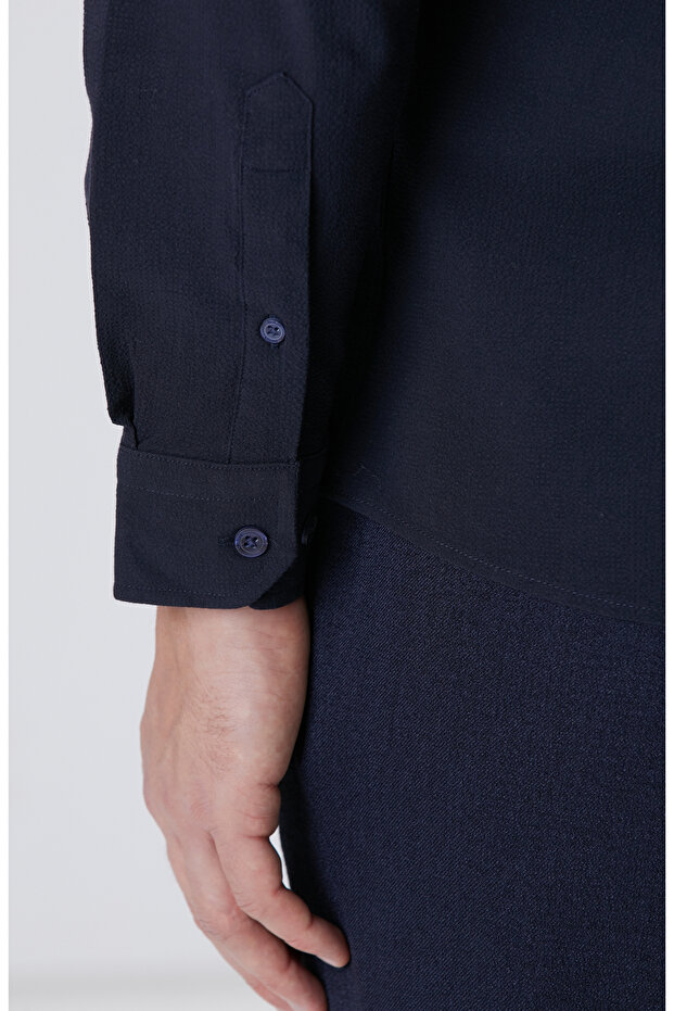 Lacivert Gömlek - 7