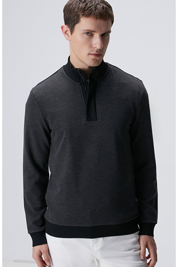 Siyah Sweatshirt - 2