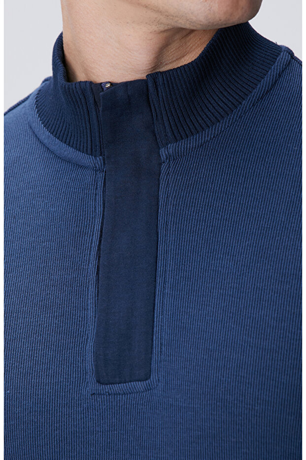 Lacivert Sweatshirt - 6