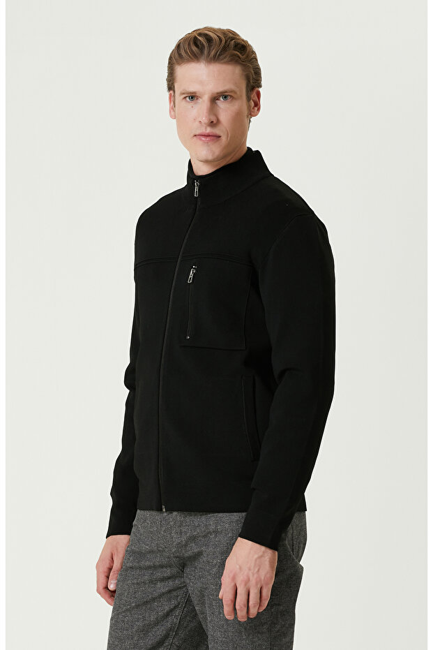 Siyah Triko Mont - 4