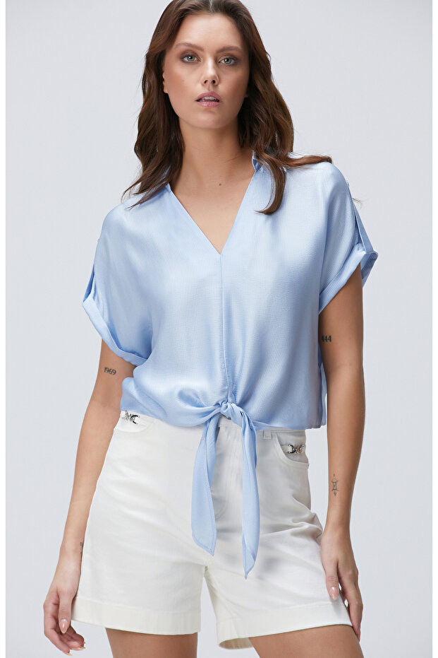 Açık Mavi Bluz - 4