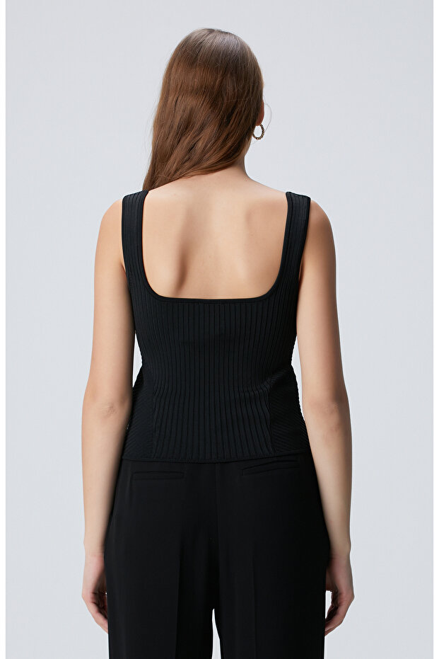 Siyah Triko Atlet - 5