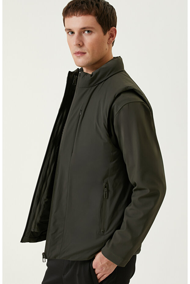 Haki Yelek Olabilen Mont - 2