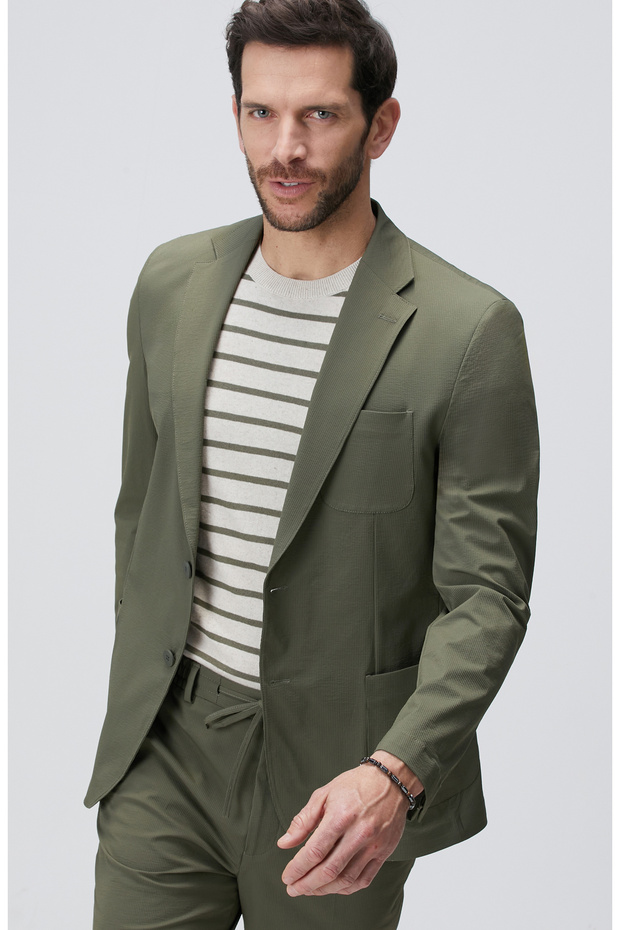 N-Tech Haki Ceket - 1