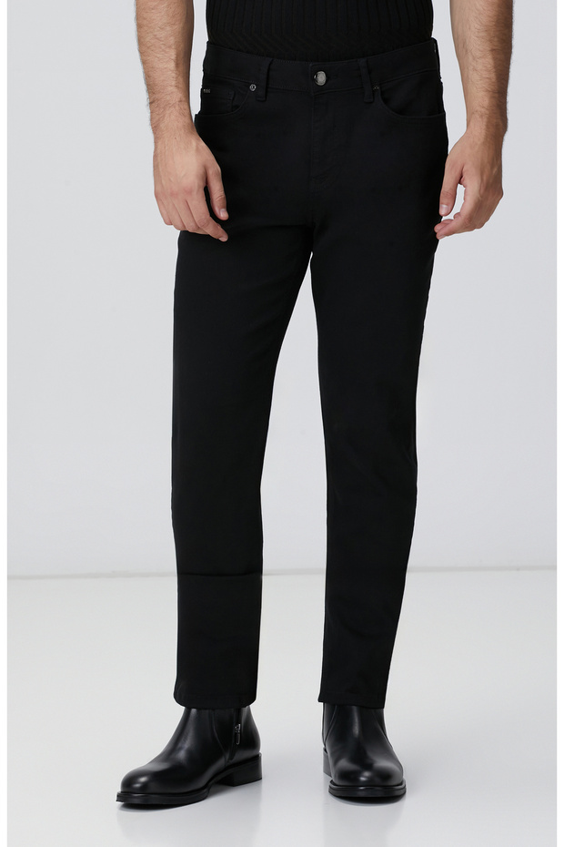 Siyah Denim Pantolon - 2