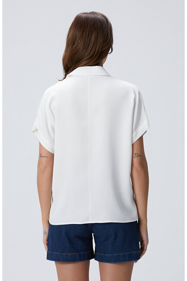 Kırık Beyaz Gömlek - 5