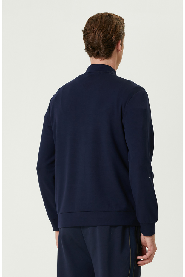 Lacivert Sweatshirt - 4