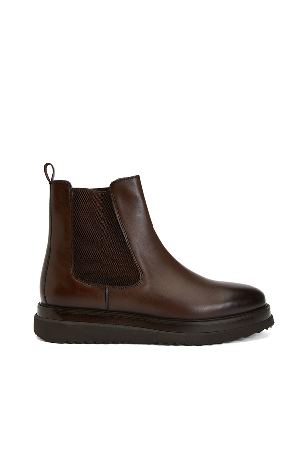 Kahverengi Erkek Deri Bot - 2