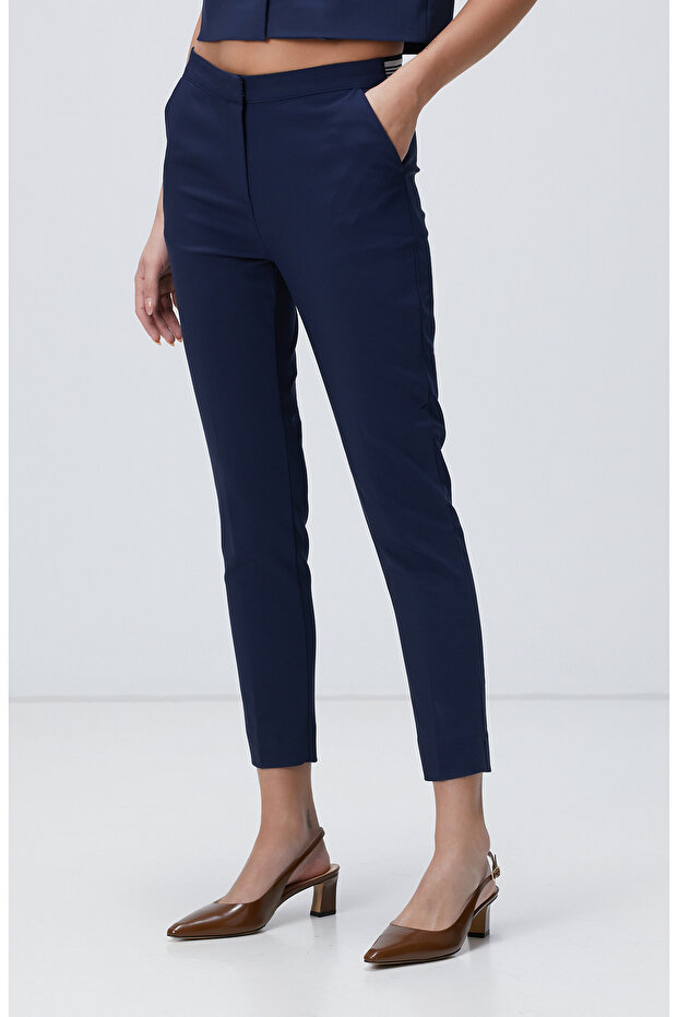Lacivert Pantolon - 3