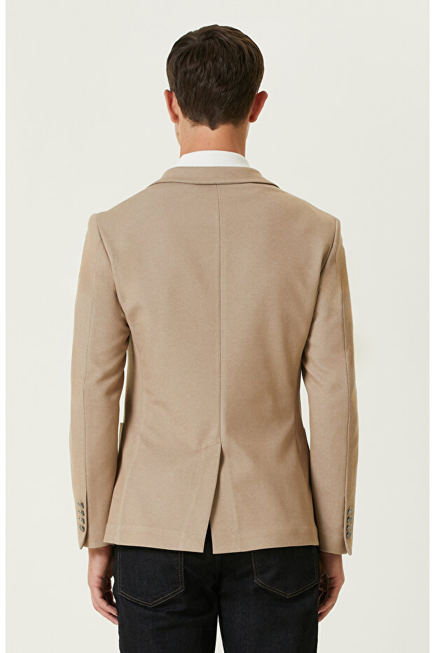 Bej Örme Ceket - 5