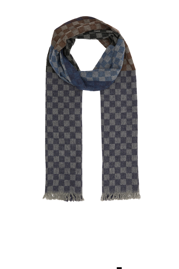 Renkli Yün Şal - 1