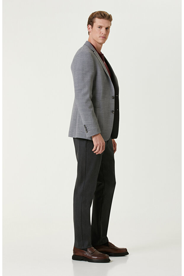 Gri Melanj Ceket - 3