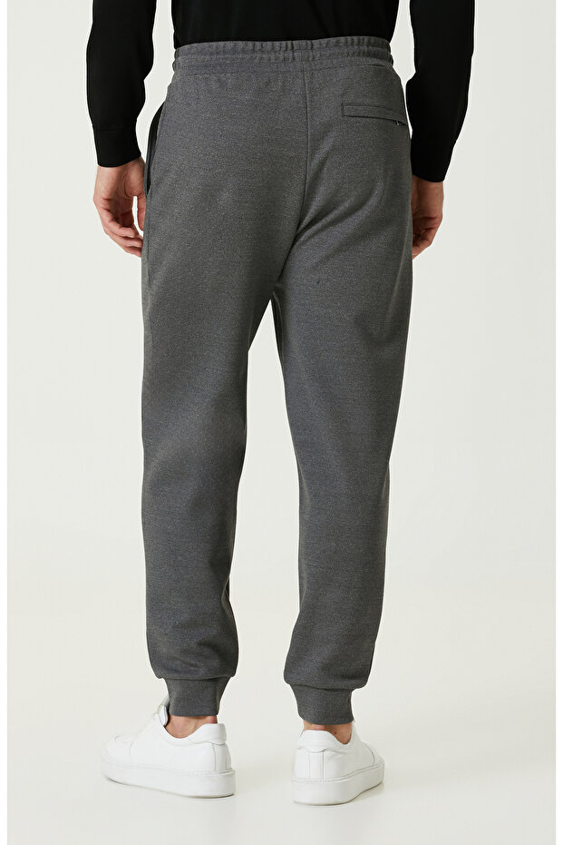 Gri Melanj Eşofman Altı - 3