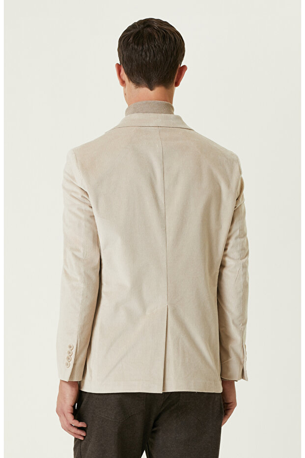 Limited Ekru Ceket - 5