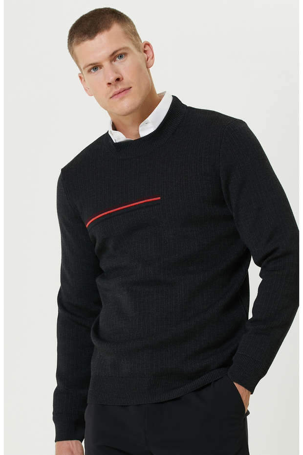 Antrasit Yün Kazak - 2