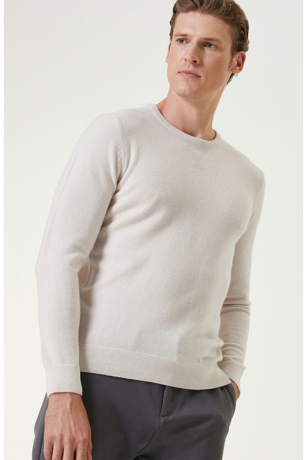 Taş Limited Kaşmir Karışımlı Triko Kazak - 2