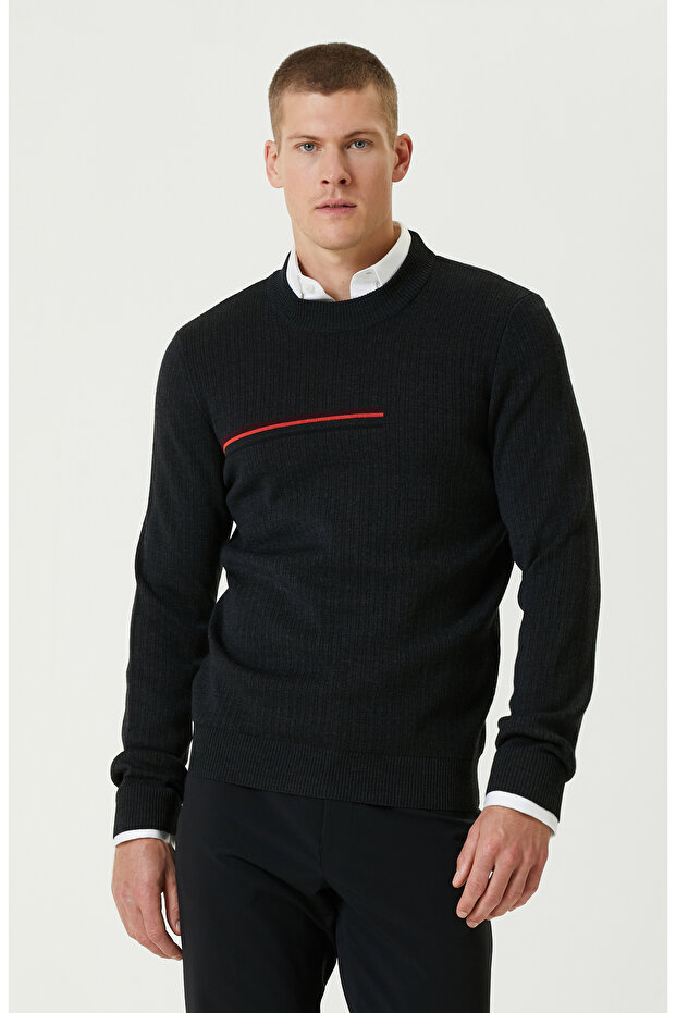 Antrasit Yün Kazak - 1