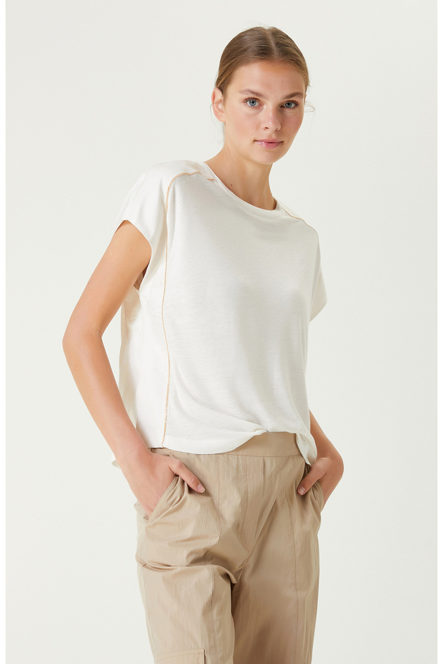 Ekru T-shirt - 1