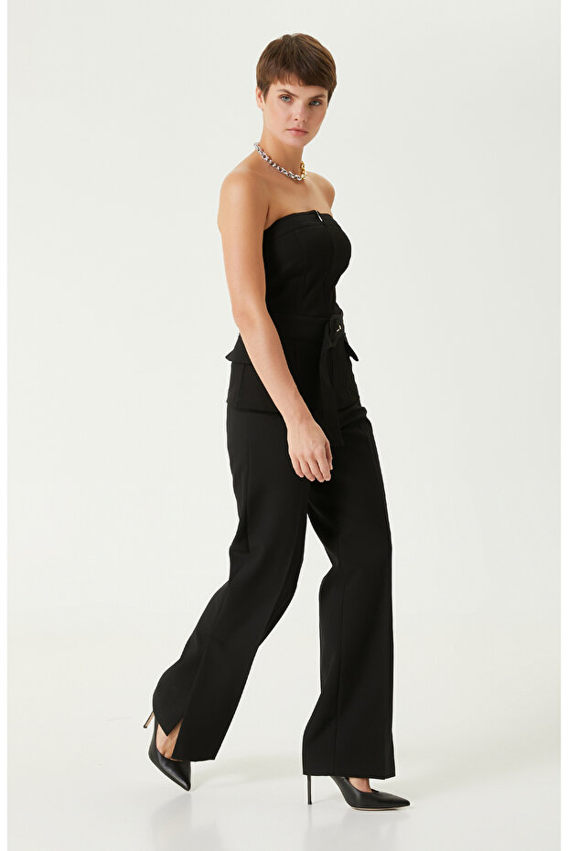 Siyah Kemerli Büstiyer - 4