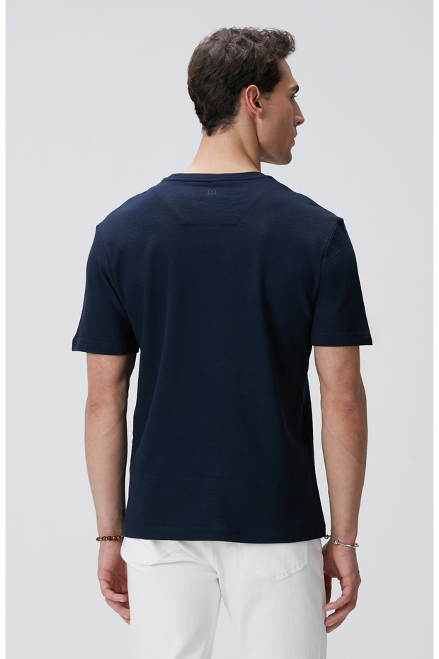 Lacivert T-shirt - 5