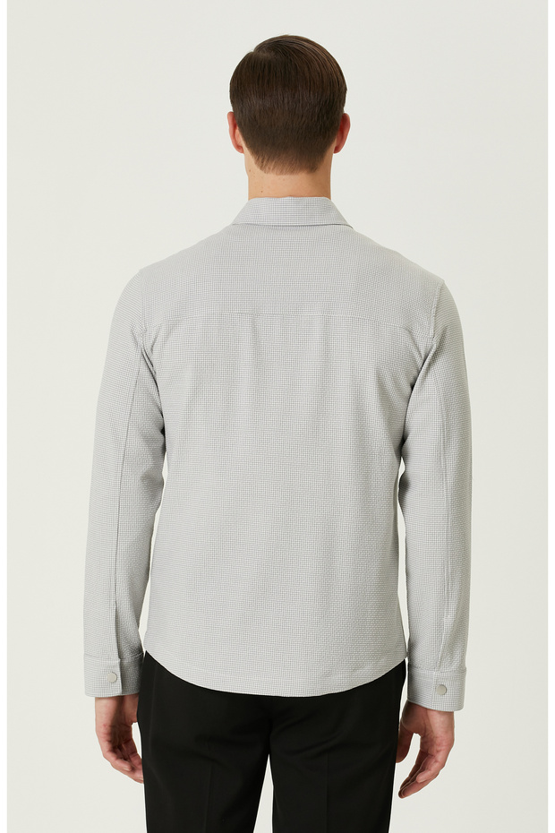 Gri Dış Gömlek - 5