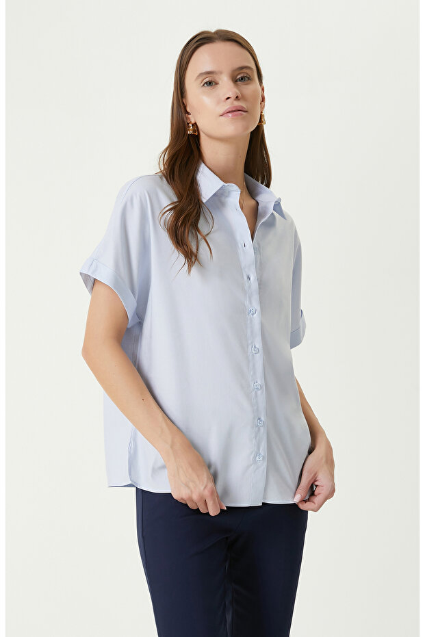 Açık Mavi Gömlek - 4