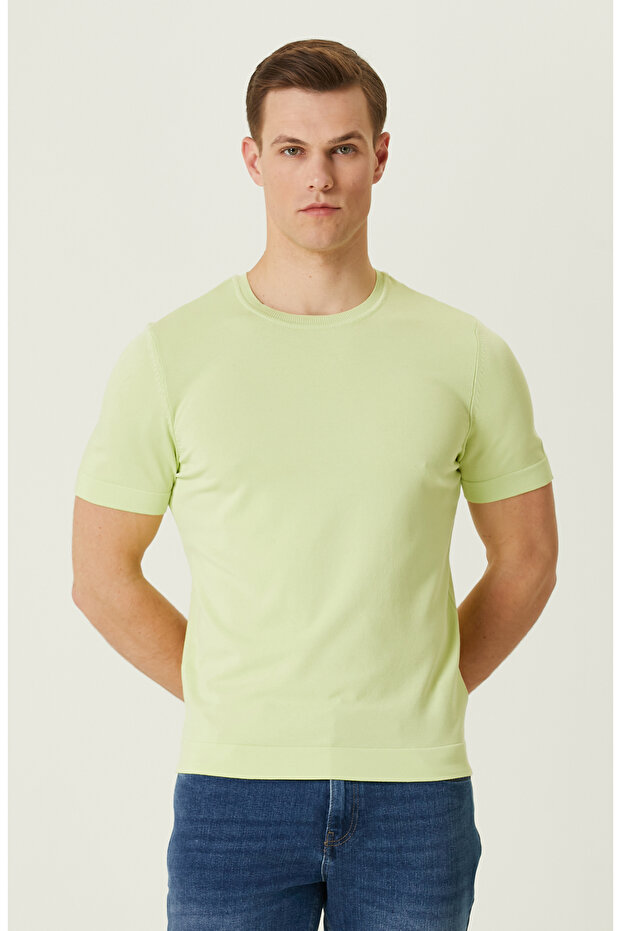 Fıstık Yeşili Kazak - 1