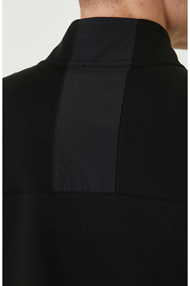 Siyah N-Tech Scuba SweaTshirt - 7