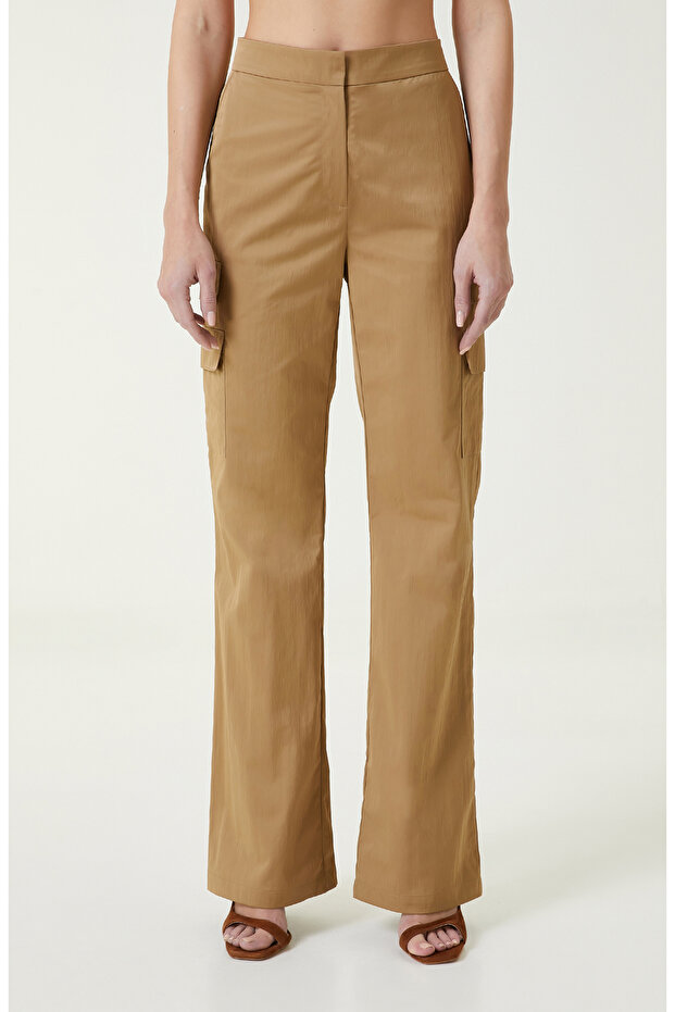 Olive Kargo Cepli Pantolon - 3