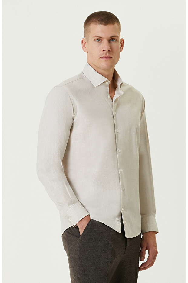 Taş Comfort Fit Gömlek - 4