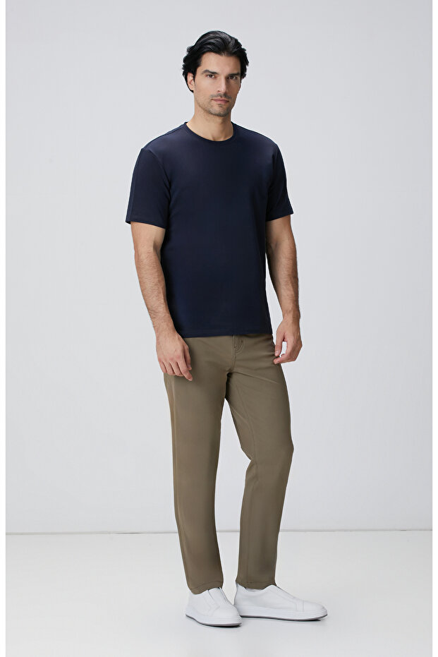 N-Tech Lacivert Basic T-shirt - 3