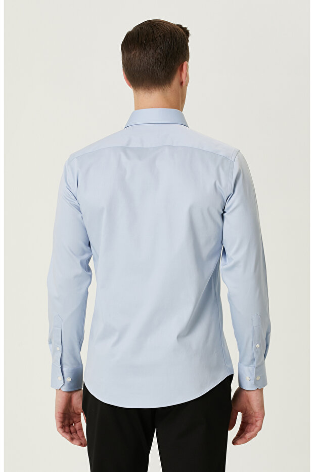 Açık Mavi Gömlek - 5