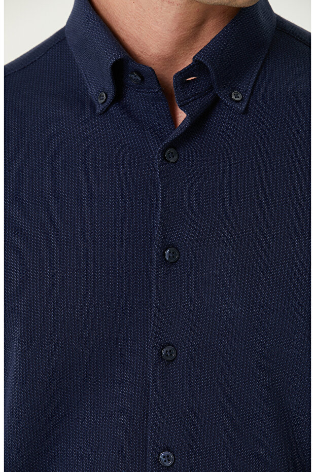 Lacivert Gömlek - 7