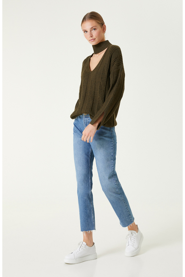 Haki Melanj Yün Kazak - 3