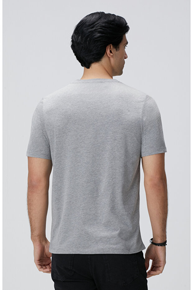 Gri Melanj Basic T-shirt - 5