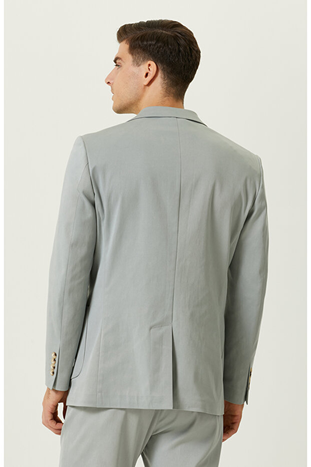 Yeşil Blazer Ceket - 4