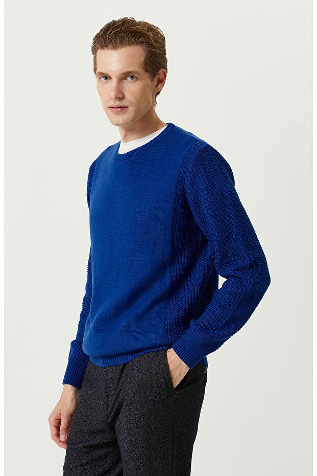 Saks Bisiklet Yaka Kazak - 3