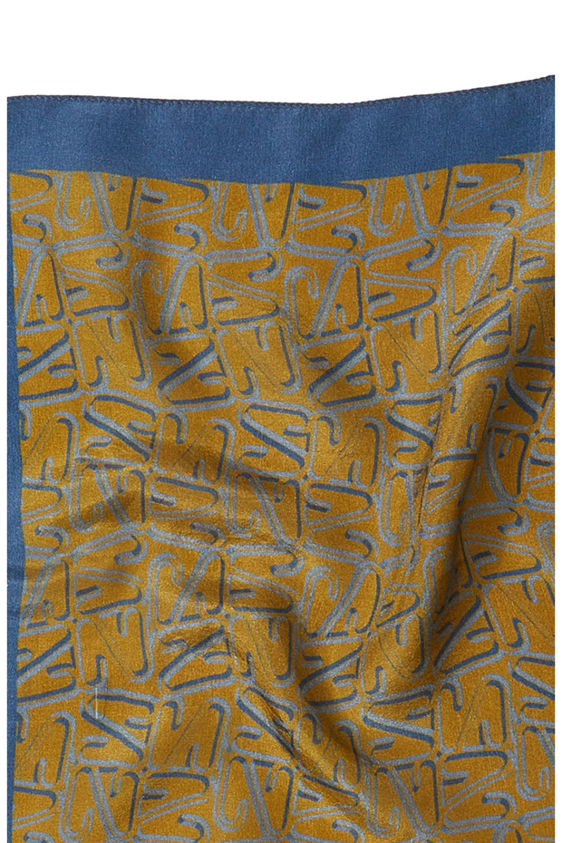 Haki Baskılı İpek Poşet Mendil - 2