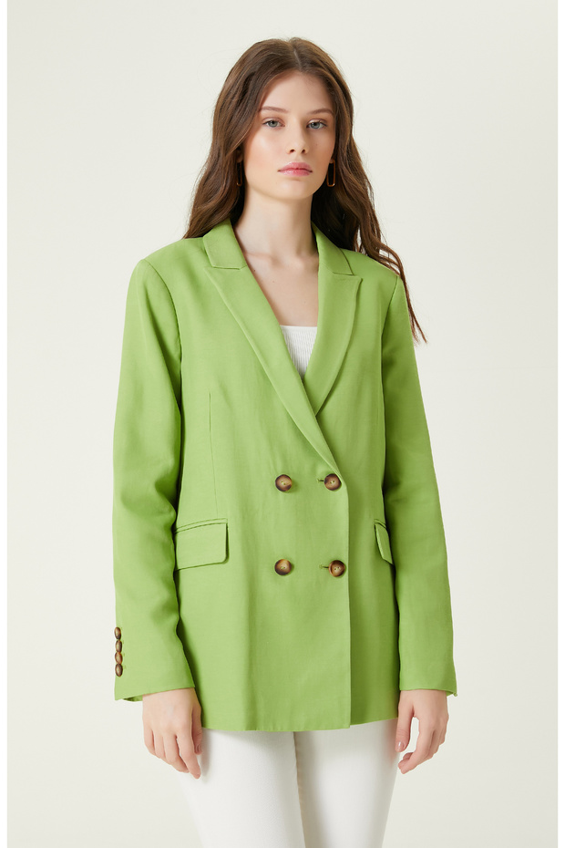 Neon Yeşil Ceket - 4