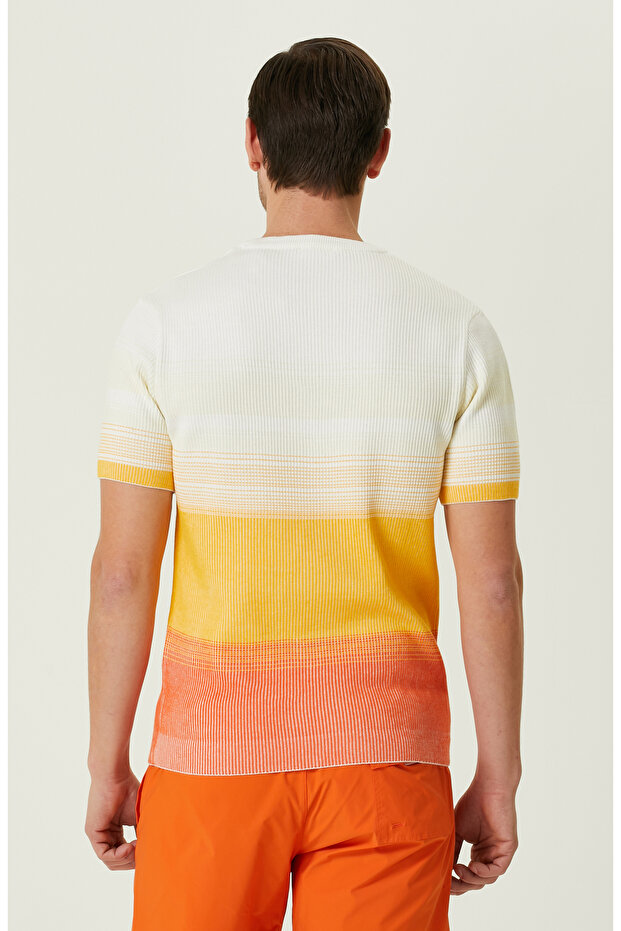 Turuncu Çizgili Kazak - 5