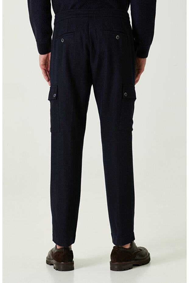 Lacivert Kargo Pantolon - 3