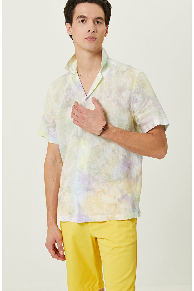 Renkli Batik Gömlek - 6