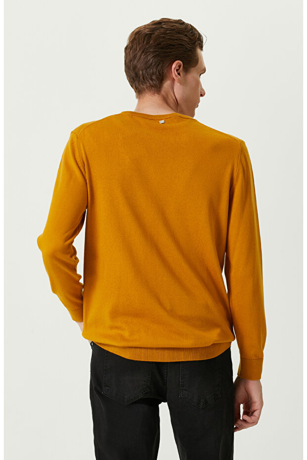 Hardal Bisiklet Yaka Kazak - 4