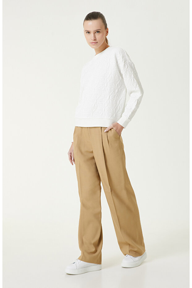 Beyaz Sweatshirt - 3