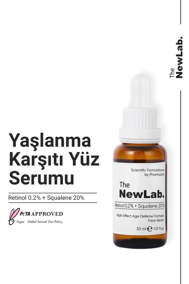 Anti-Aging and Wrinkle, Skin Renewal Retinol Serum 30 ml (RETINOL 0.2% SQUALENE 20%)