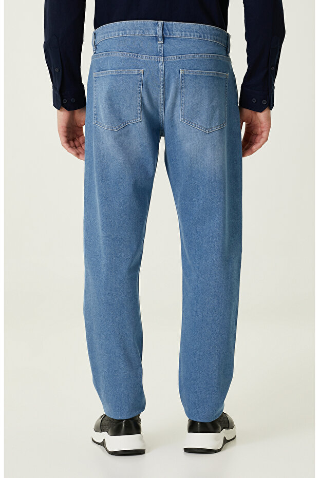 Açık Mavi Jean Pantolon - 3