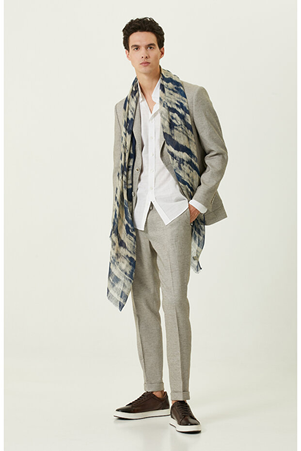 Beyaz Armürlü Gömlek - 2