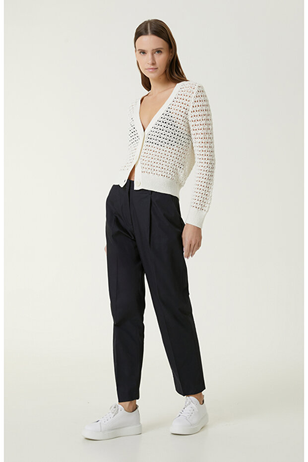 Lacivert Pantolon - 1